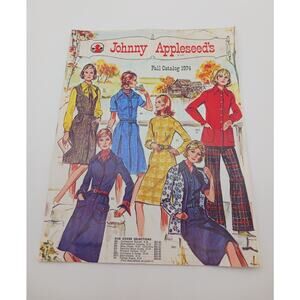 Vintage Johnny Appleseed's Fall Catalog 1974 Women's Fashion Ephemera